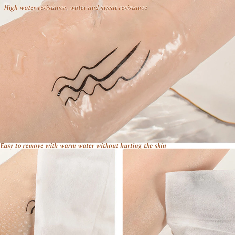 Liquid Eyeliner 3 Colors Liquid Eyeliner Pen Waterproof Big Eyes Makeup Smooth Quick-drying Women Cosmetics Beauty Tools