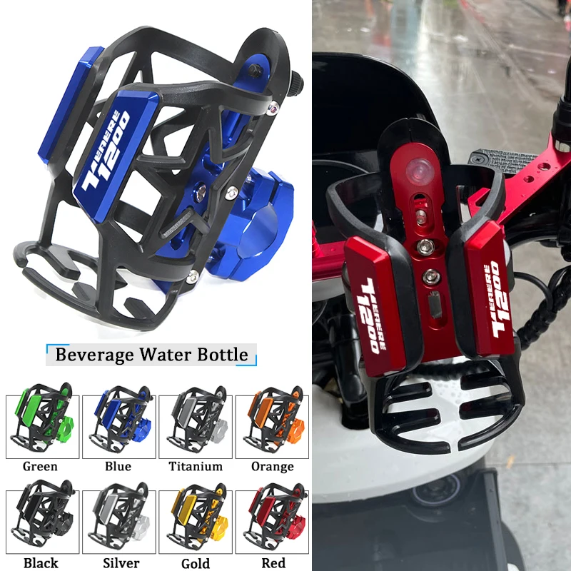 

For yamaha Super tenere1200 TENERE 1200 XT1200Z 2014-2021 2022 New Motorcycle Accessories Beverage Water Bottle Drink Cup Holder