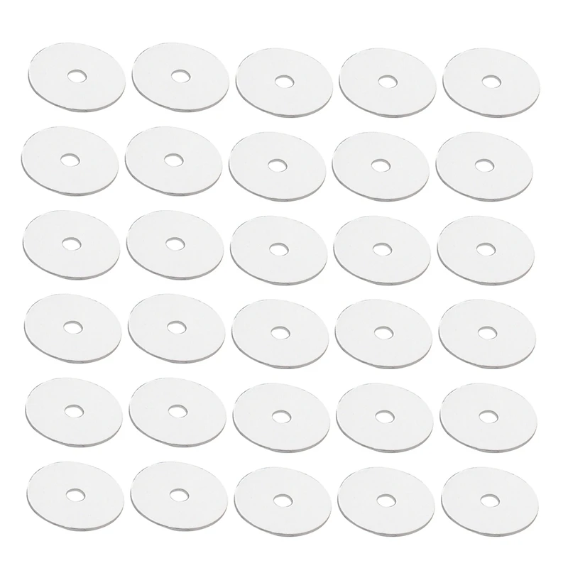 30Pcs/Set Bike Presta Valve Sticker Rim Protection Gas Air Nozzle Glue Pad Tube Tire Gasket for Mountain Road Bike
