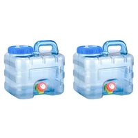 Portable Water Container with Spigot Leakproof for Camping Picnic (7.5L) 2