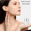 30ml Airless Pump Jar Empty Acrylic Cream Bottle Refillable Cosmetic Easy To Use Container Portable Travel Makeup Tool 1