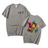 Lc Waikiki Monkey Graphic Print T-shirt Summer Funny Men Women's Cartoon Monkeys Short Sleeve T Shirts Male 100% Cotton Tshirt 3