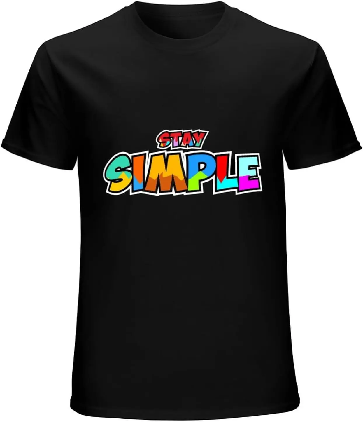 

Classic Simple Slogan T-Shirt Crewneck Short Sleeve Tees