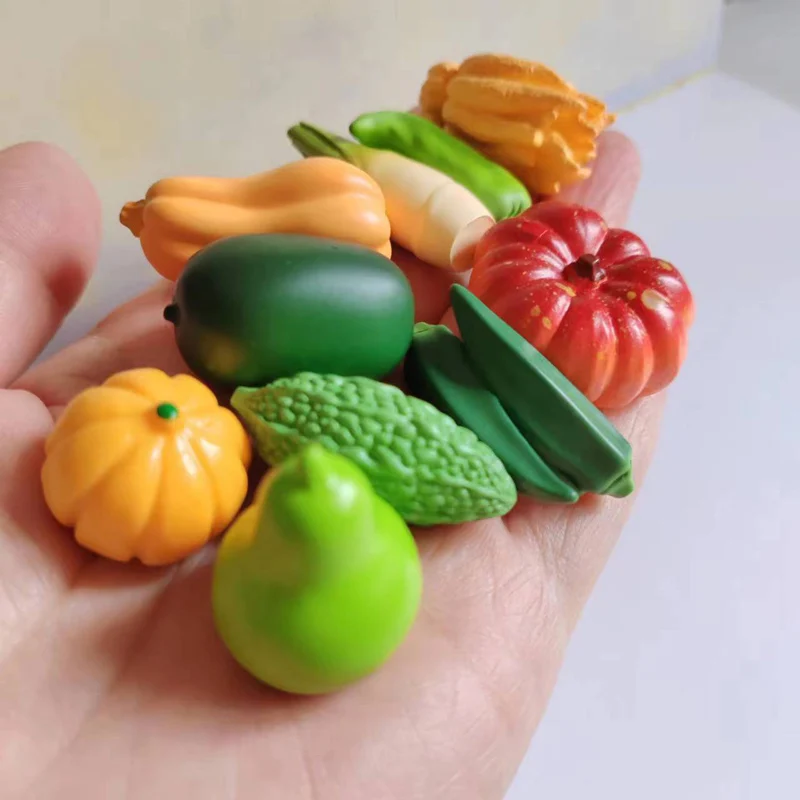 Miniature Fairy Garden Vegetable Figurines for Terrariums and Dollhouses