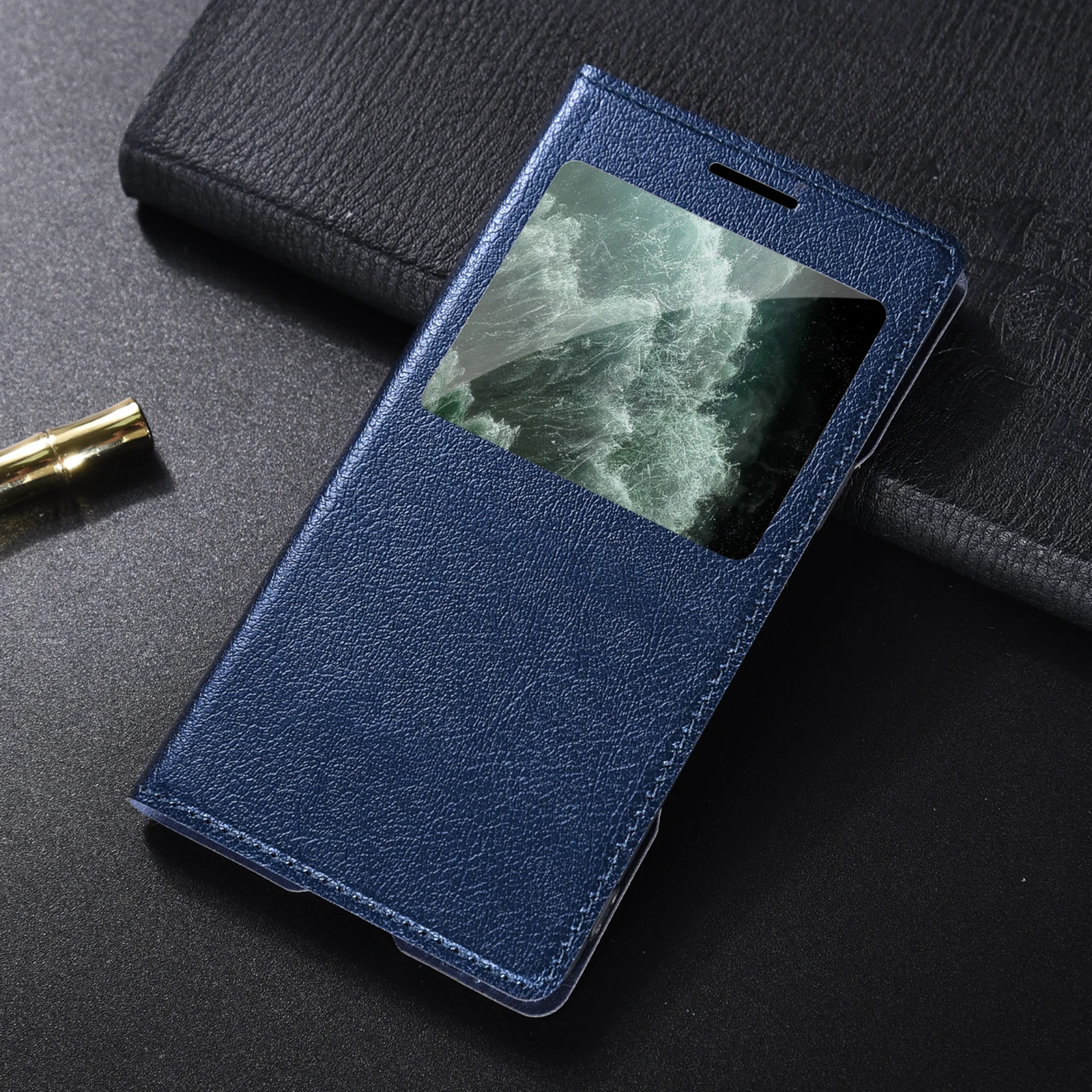 

Smart Ultrathin Flip Cover Leather Phone Case For Samsung Galaxy A3 A5 A6 A7 A8 Plus A9 Star Pro 2015 2016 2017 2018 A310 A6S