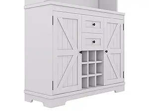  OPULHAUS 72" Farmhosue Bar Cabinet