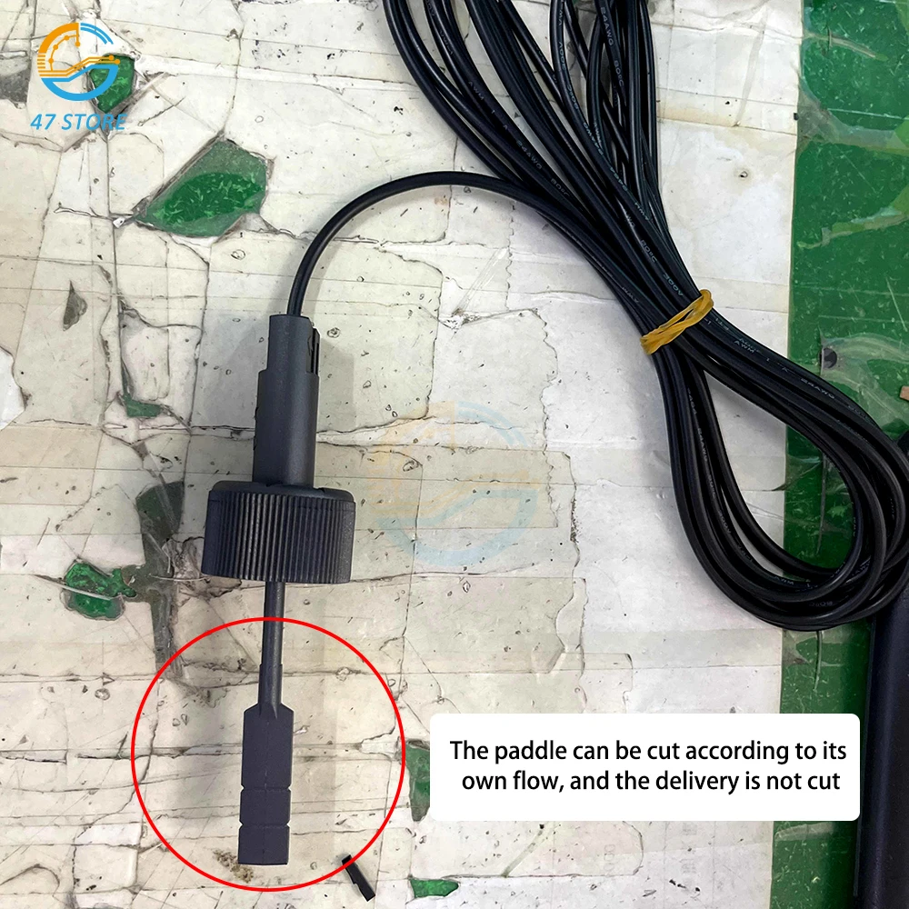 FS-11 Water Paddle Flow Switch Thread Connecting Flow Sensor 1L/min Flowmete for Heat Pump Water Heater Air Conditioner Durable