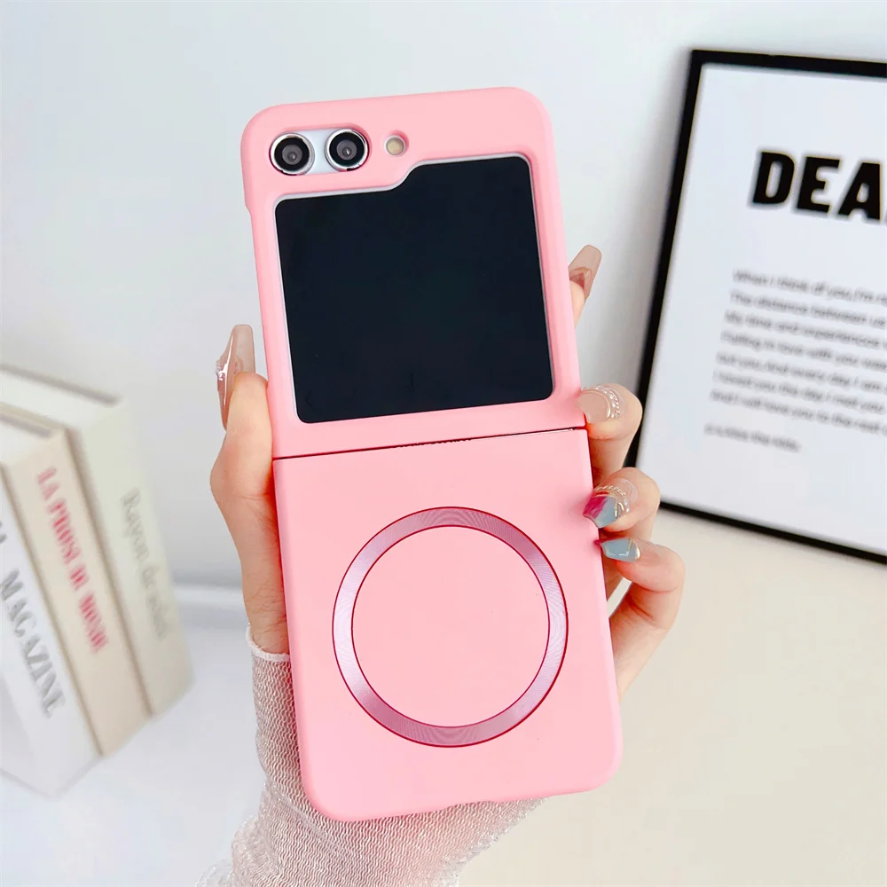 Fluorescent Color Shockproof Matte Magnetic Phone Case