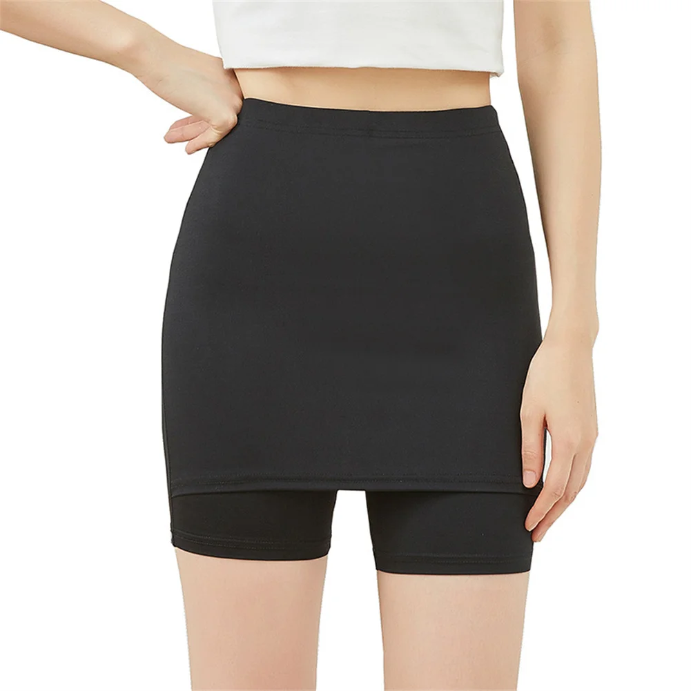 Women Shorts Underwear Double-layer Safety Pants Crotch Summer Seamless Skirt Shorts