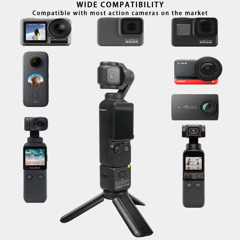 Action Camera Accessories Mini Tripod For DJI Osmo Pocket 3