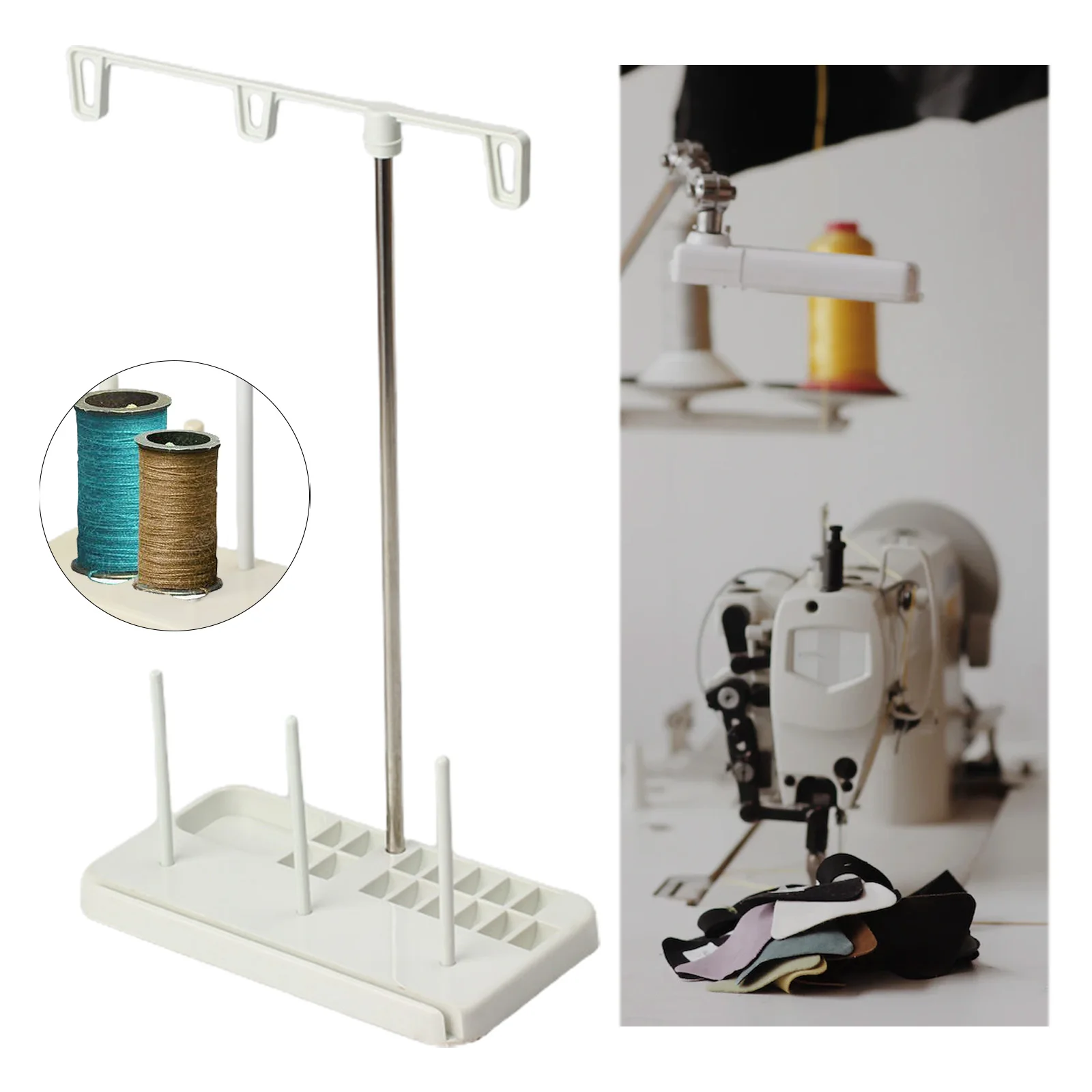 Thread Stand for sewing machine tables