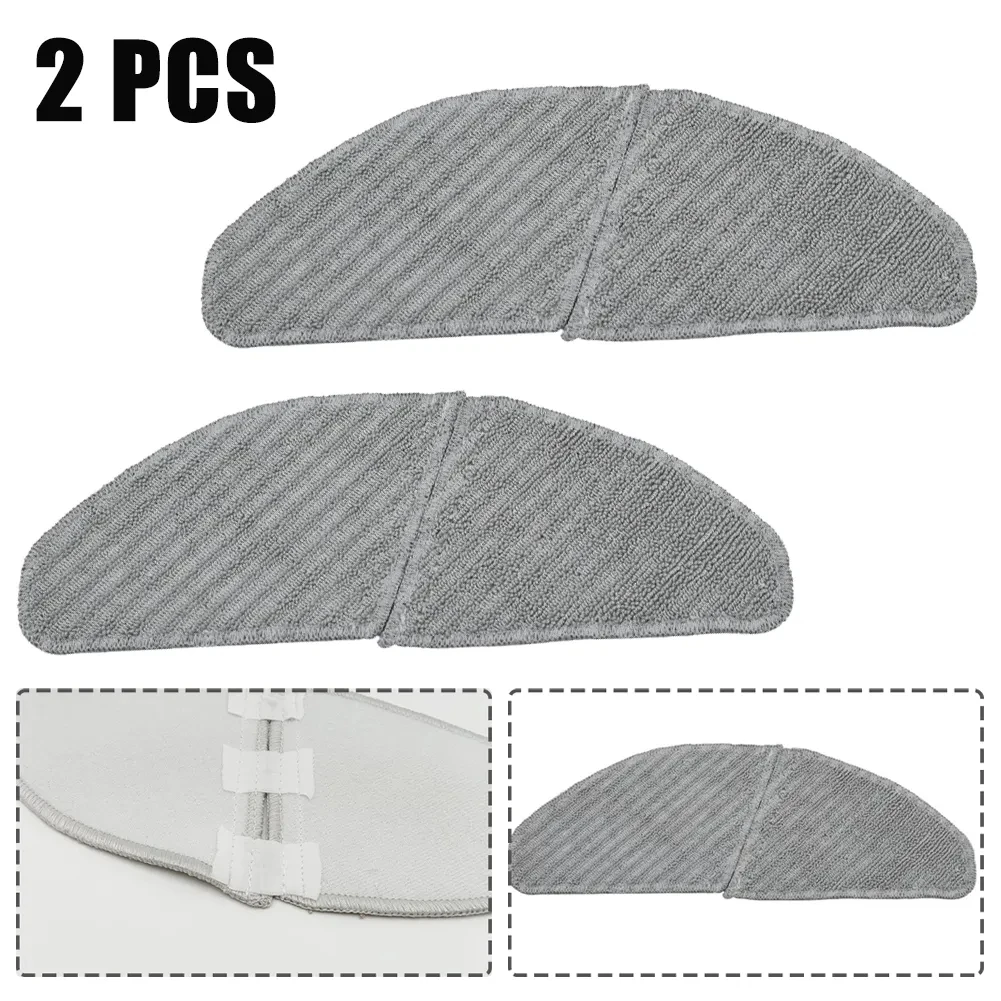 

2pcs Mop Cloth Pads For Midea S8+ M7 Pro Sweeping Robot Polyester Swipe Wipe Mop Cloth Pads Vacuum Cleaner Spare Parts