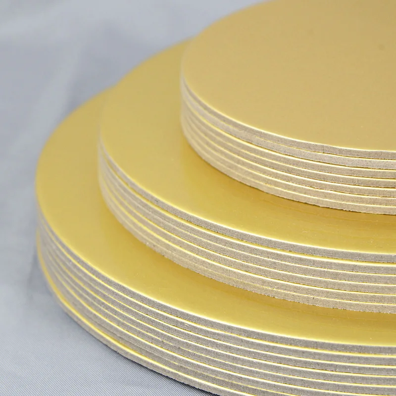 Cake Stand Cake Making Tools Cake Decorating Tools Golden Round Cake Board