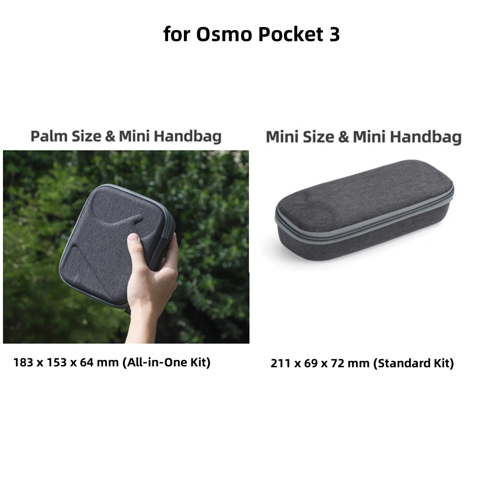 

Сумка-Органайзер для Osmo Pocket3, сумка для хранения, набор «все в одном», стандартный комплект, сумка Pocket3, защитный чехол, аксессуары