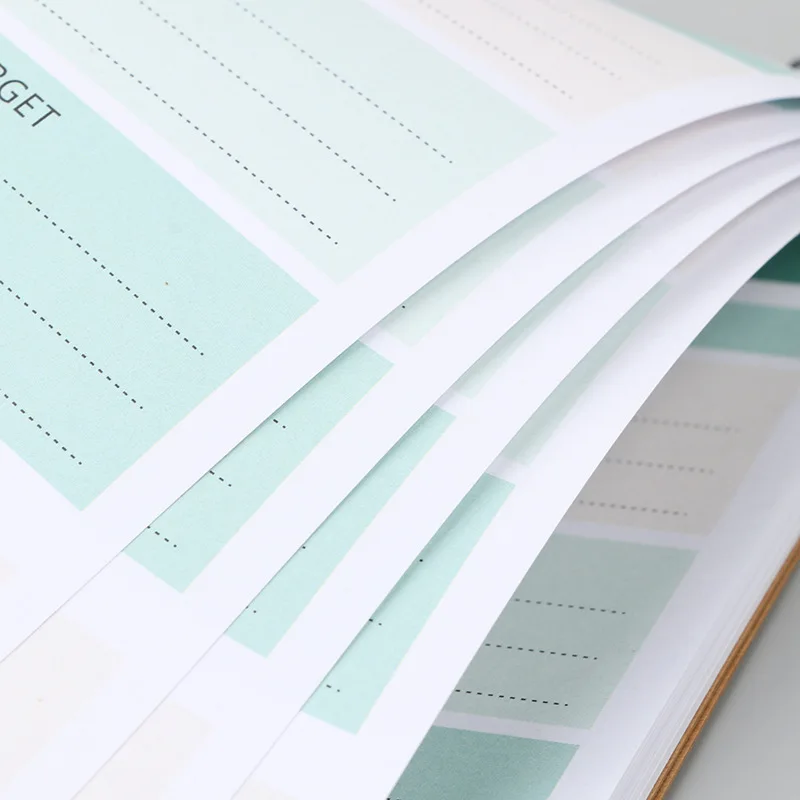 52 Sheets Undated To Do List Notebook Spiral Notepad Daily Planning Hourly Scheduling Notebook School Supplies Stationery 5