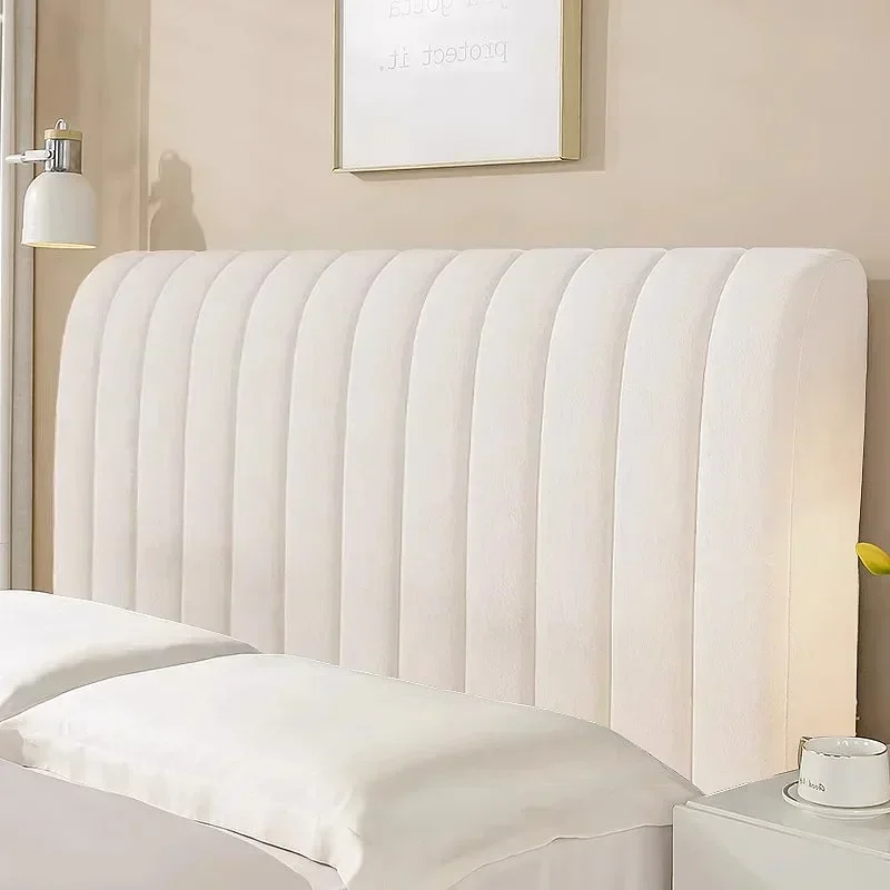 1PC Velvet Quilted Headboard Cover Bed Head Cover כיסוי לראש מיטה All-inclusive Soft Thicken Short Plush Quilting