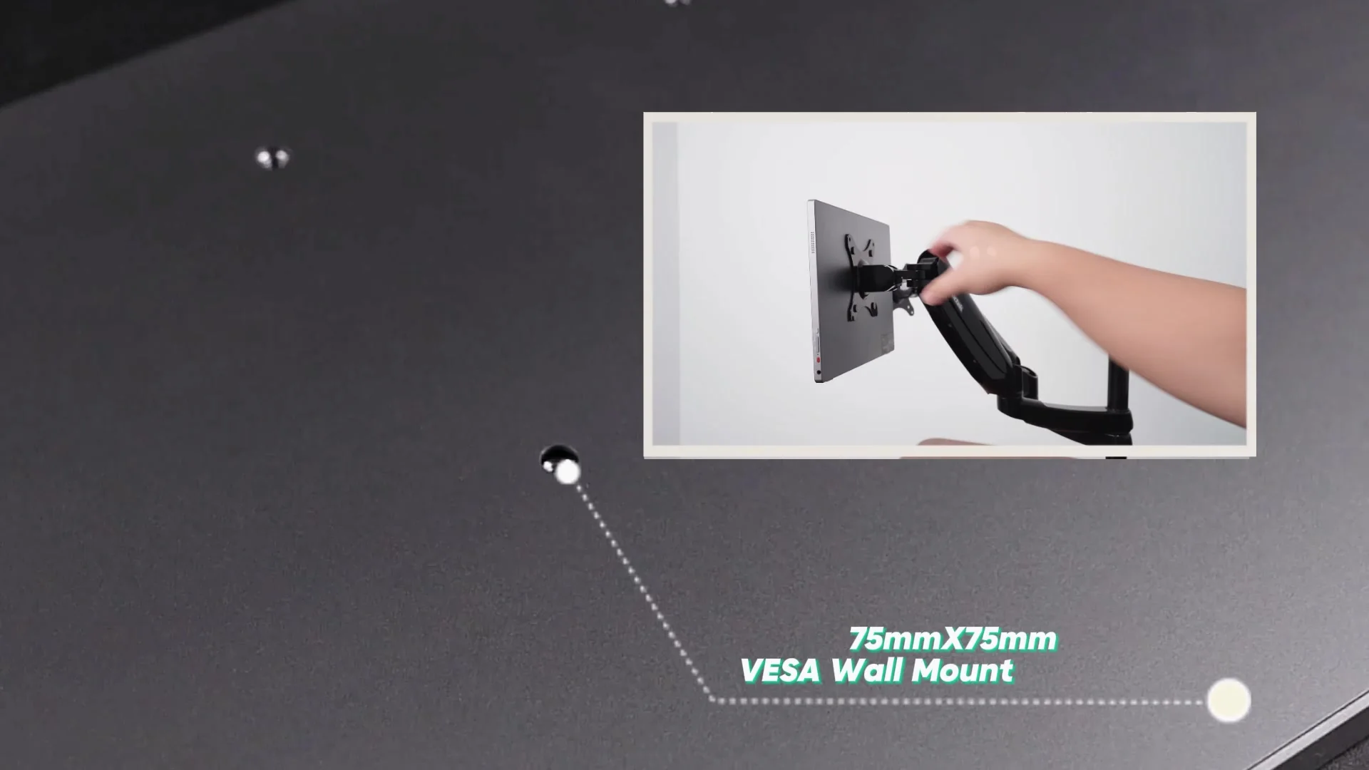 Intehill-ポータブルタッチスクリーンモニター,13.4インチ,4k