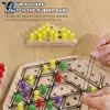 Chain Triangle Chess Game Territory Capture Family Game Chess Board Games Funny Chain Triangle Game for Kids and Adults 3