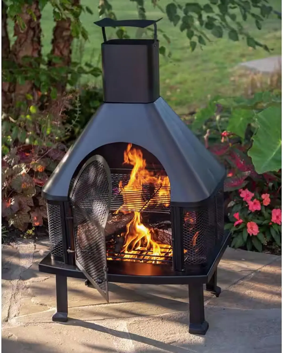Wood Burning Fireplace 5