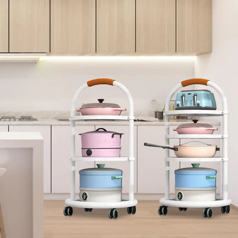 

Rolling Carts With Wheels Storage Shelf Movable Gap Storage Rack Kitchen Bathroom Slim Slide Organizer Shelf Livingroom stand