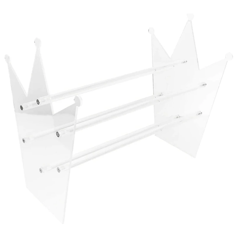 

Headband Holder Organizer Transparent Headband Stand Display Rack For Hairbands For Teens,Girls & Women