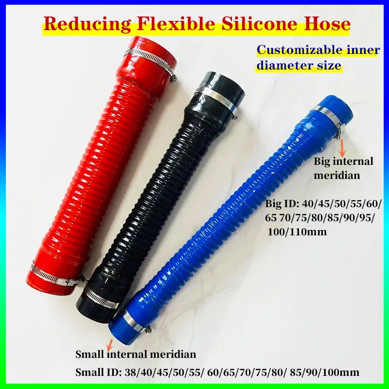

Universal Variable Diameter Reducer Silicone Flexible Hose Radiator Tube Pipe For Air Intake High Pressure High Temperature