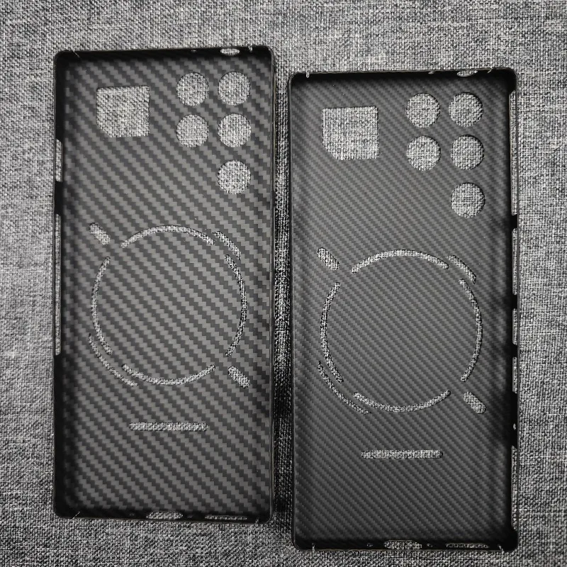 Ultra-Thin Carbon Fiber Phone Case - Lightweight Aramid Fiber Protection
