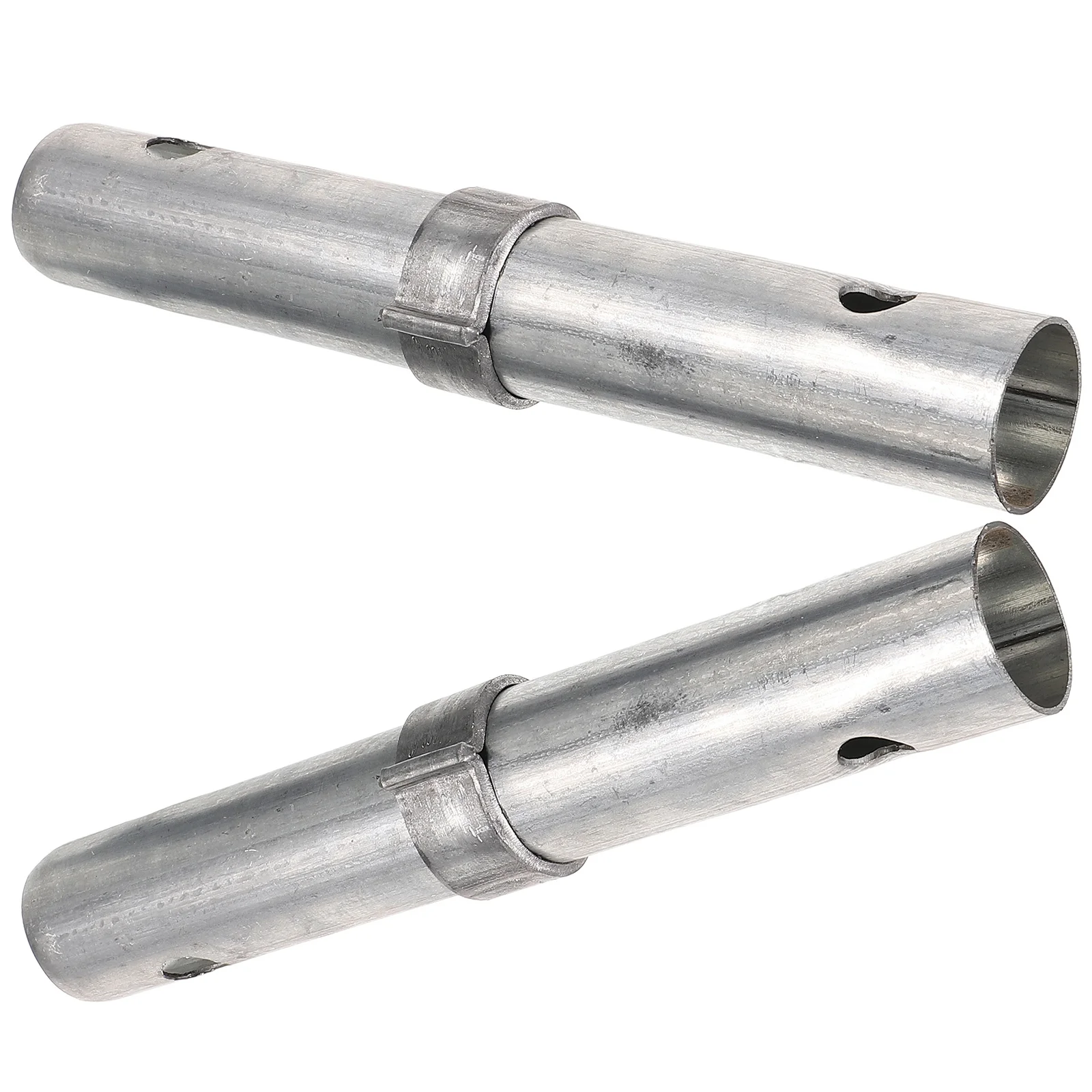 2 Pcs Scaffolding Joint Equipment Locking Pin with Collar Retainer Pins Connection Holder Insert for Wrought Iron