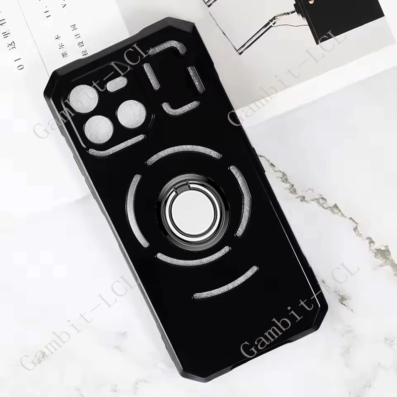 Doogee Blade GT Ultra Shockproof TPU Phone Case with Back Ring Holder
