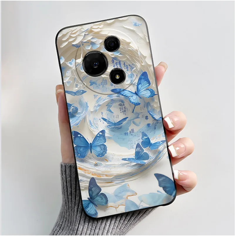 Aesthetic Cute Cat Soft Silicone Black Protective Phone Case Cover