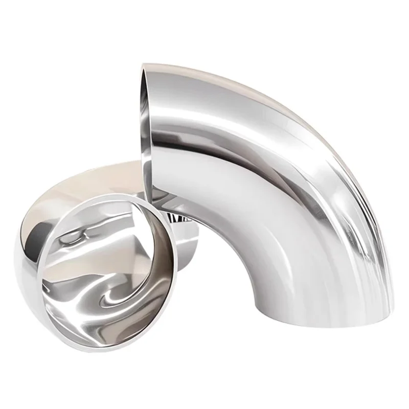 O/D 12.7/16/19/22/25/28/32/34/38/45/51-219mm 304 Stainless Steel Elbow Sanitary Welding 90 Degree Pipe Fittings