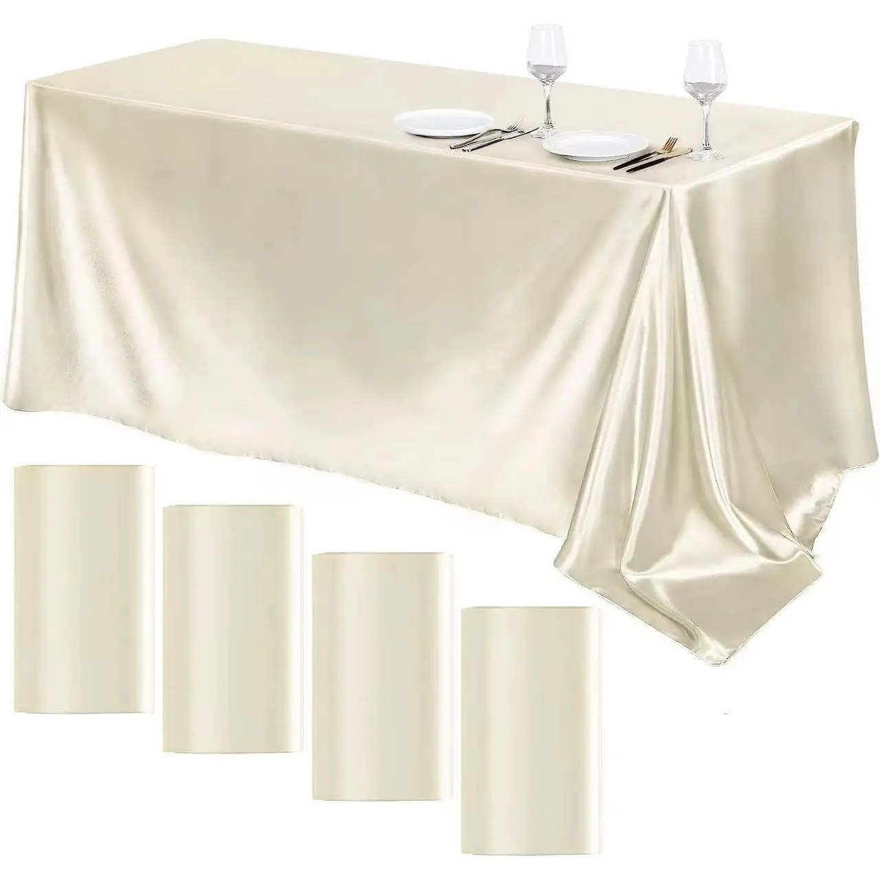 145*260 cm table skirt plastic party table cover suitable for happy birthday party wedding holiday indoor outdoor decoration