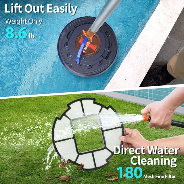 Neobot Small Cordless Robotic Pool Cleaner sold by Dirt Free Spots