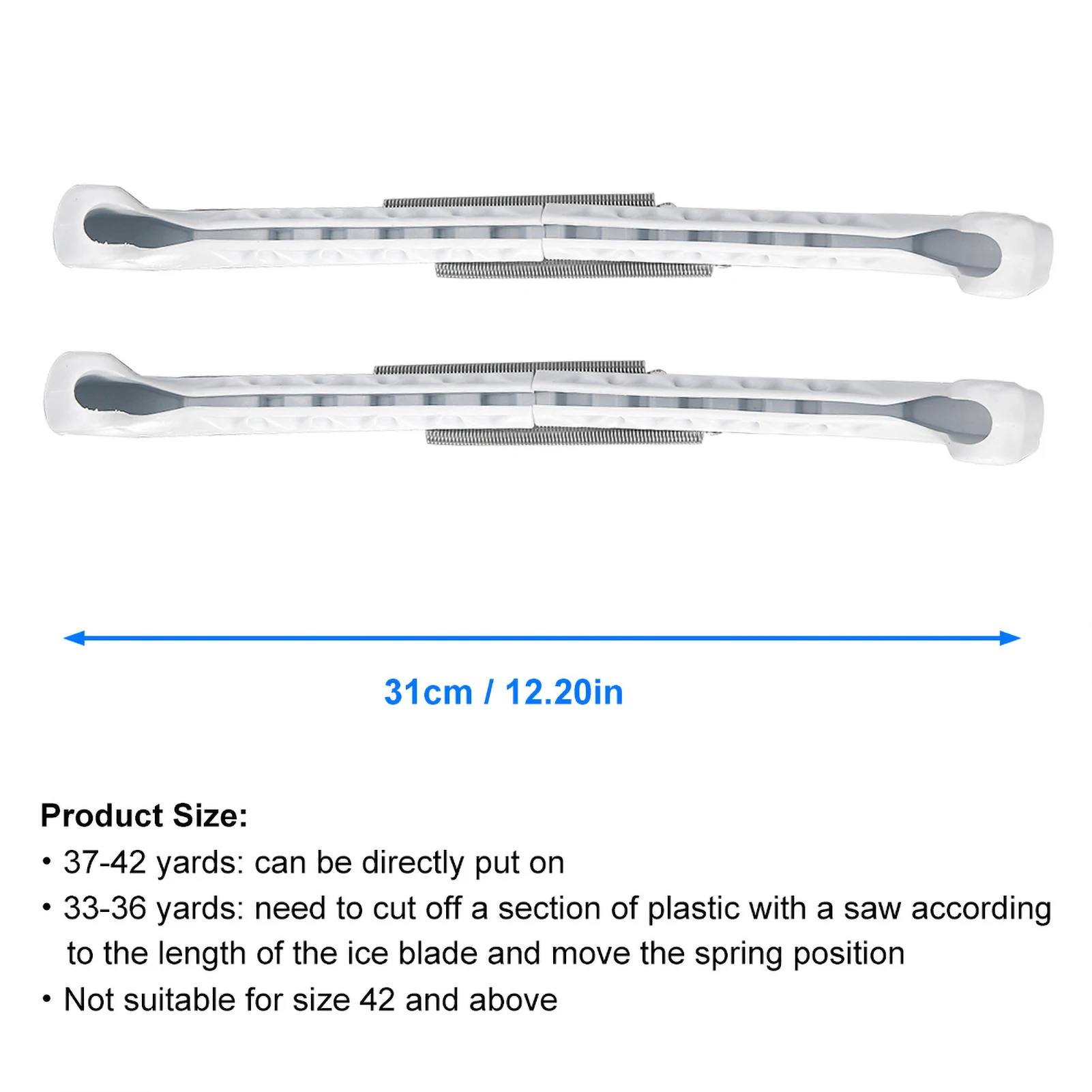 Protezioni Lame Pattini Da Hockey - 7 Colori Con Molla Regolabile | Copri Lame Per Pattini Su Ghiaccio - Foto 6
