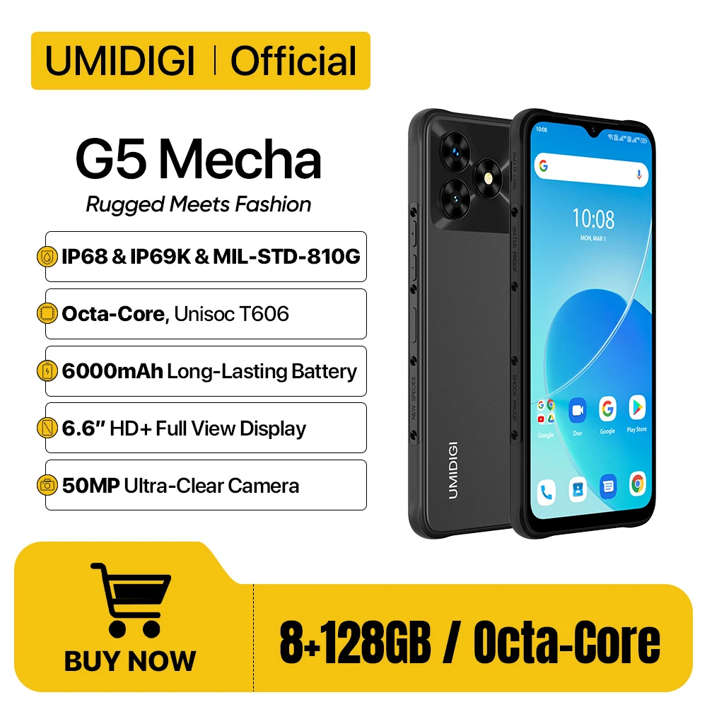UMIDIGI G5 グラファイトブラック 8GB/128GB