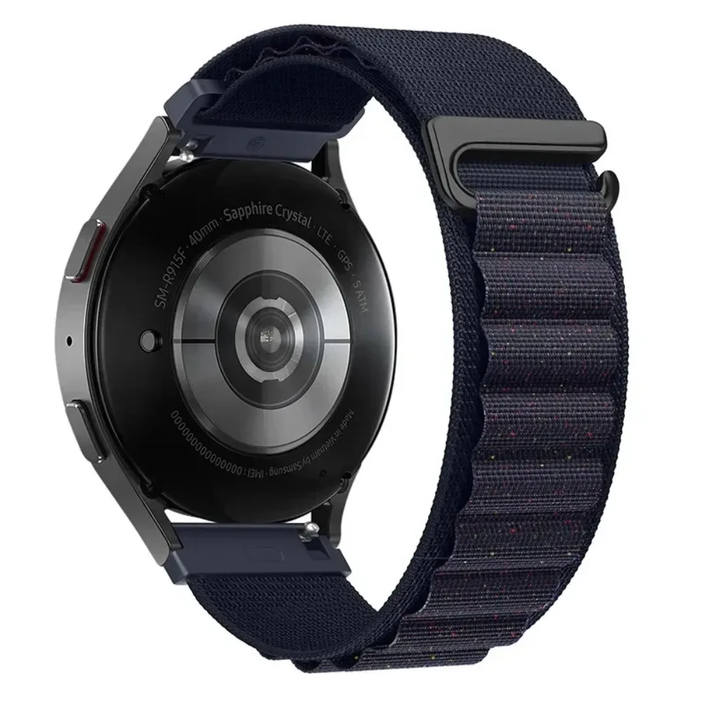 Alpine Nylon Loop Strap - Comfortable 20mm/22mm Wristband