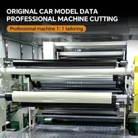 For Tesla Model 3 2020-2023 Per-cut PPF Paint Protection Film Distant Mountain Gray PVC DIY Color Change Film Vinyl Wrap Cover 5