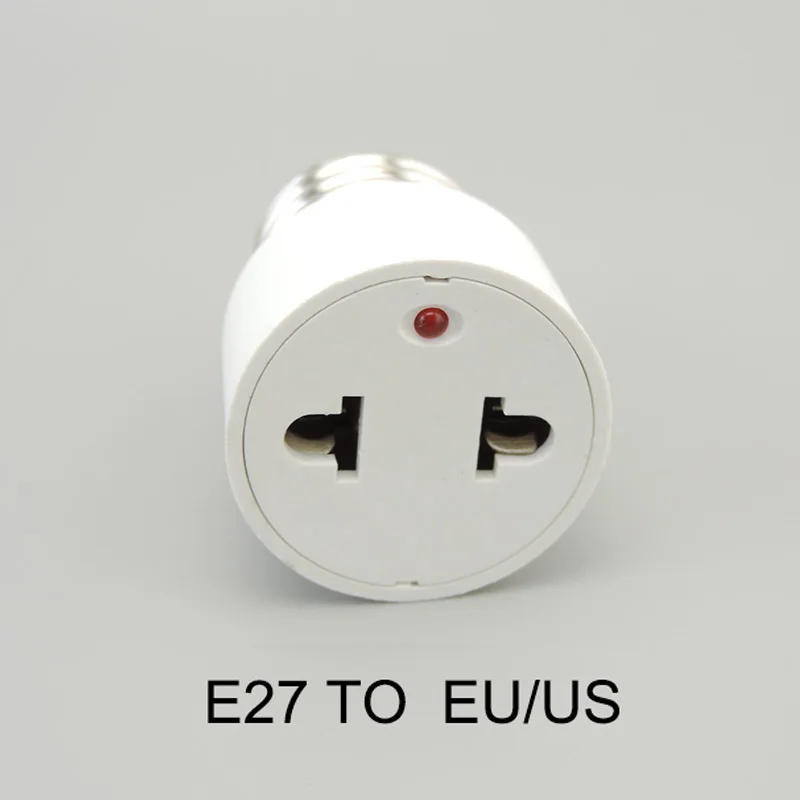 E27 to US EU 2pin