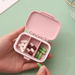 Portable 7-Day Pill Organizer with 21 Large Compartments for Vitamins, Medicine, and Supplements (Small size)
