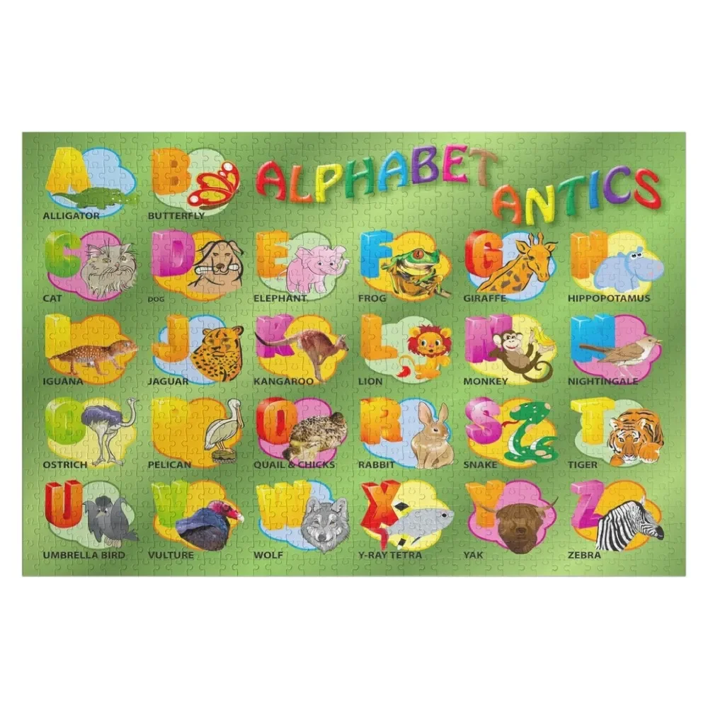 

Alphabet Antics Jigsaw Puzzle Christmas Toys Name Wooden Toy Puzzle
