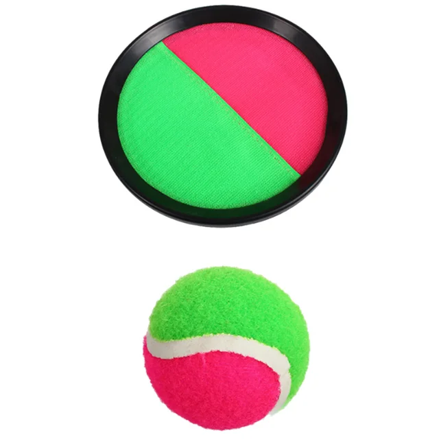 1Set Sucker Sticky Ball Toy Outdoor Sports Catch Ball Game Set Throw And Catch Parent-Child Interactive Outdoor Toys For Kids 2