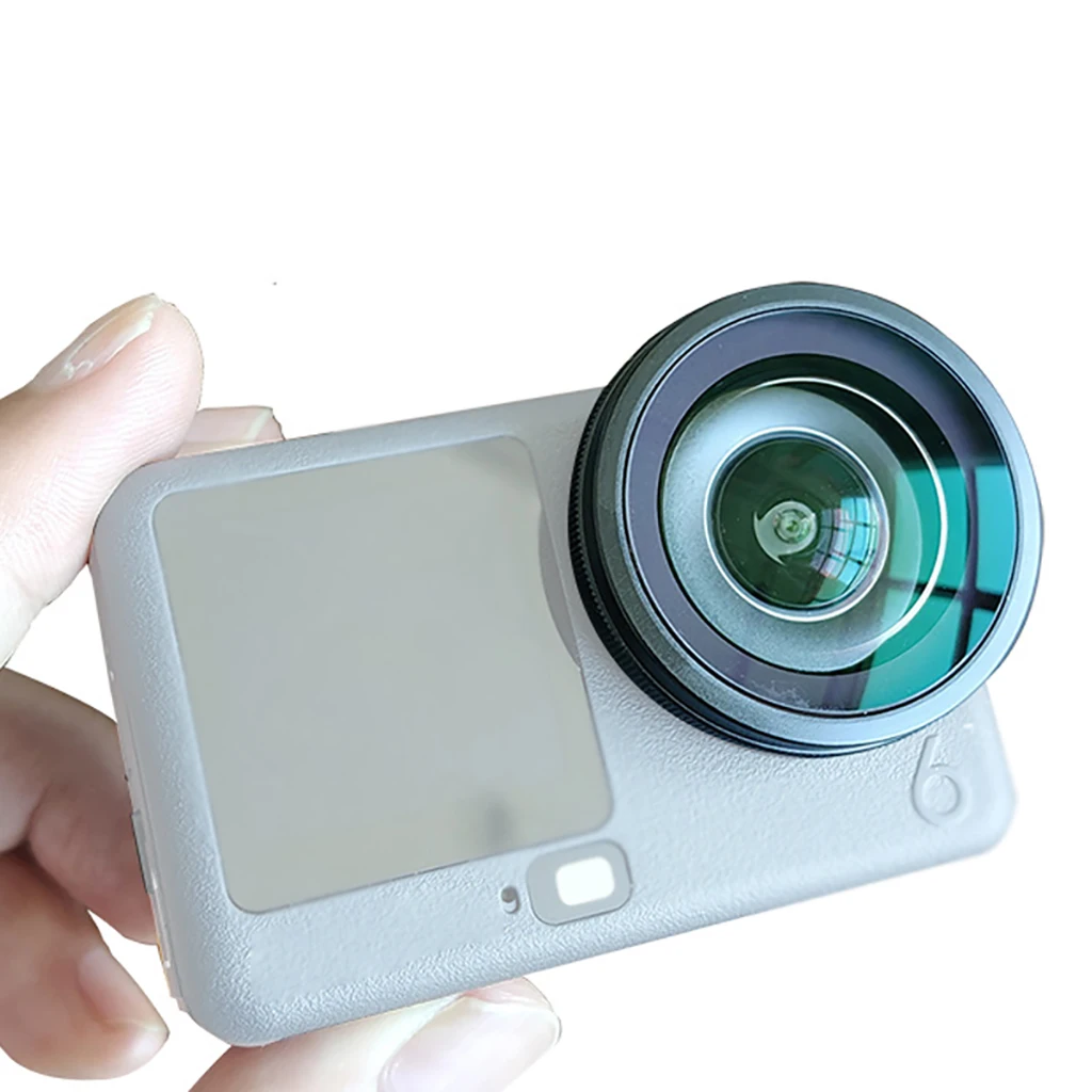 Objectif Grand Angle 185° pour DJI Action 6 - Ultra Clair