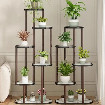 Originality flower shelf plant shelves living room balcony multi-layer indoor plant shelves outdoor garden furniture Soporte FYPS 1