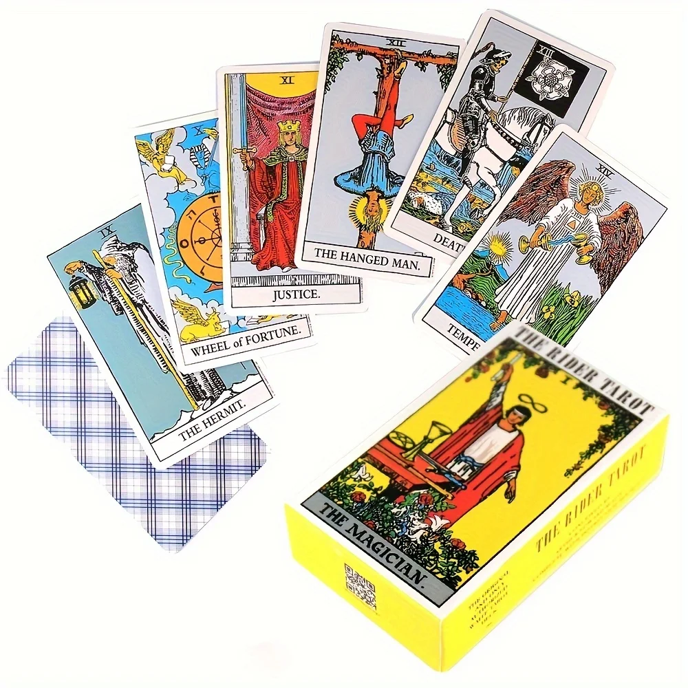 The-Rider-Tarot-Deck-Cards-78pcs-Oracle-Deck-For-Beginners-Classic ...