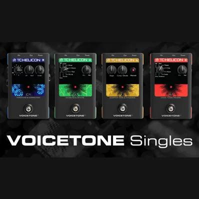 TC helicon voicetone C1 Simple 1-Button Stompbox for Flexible 