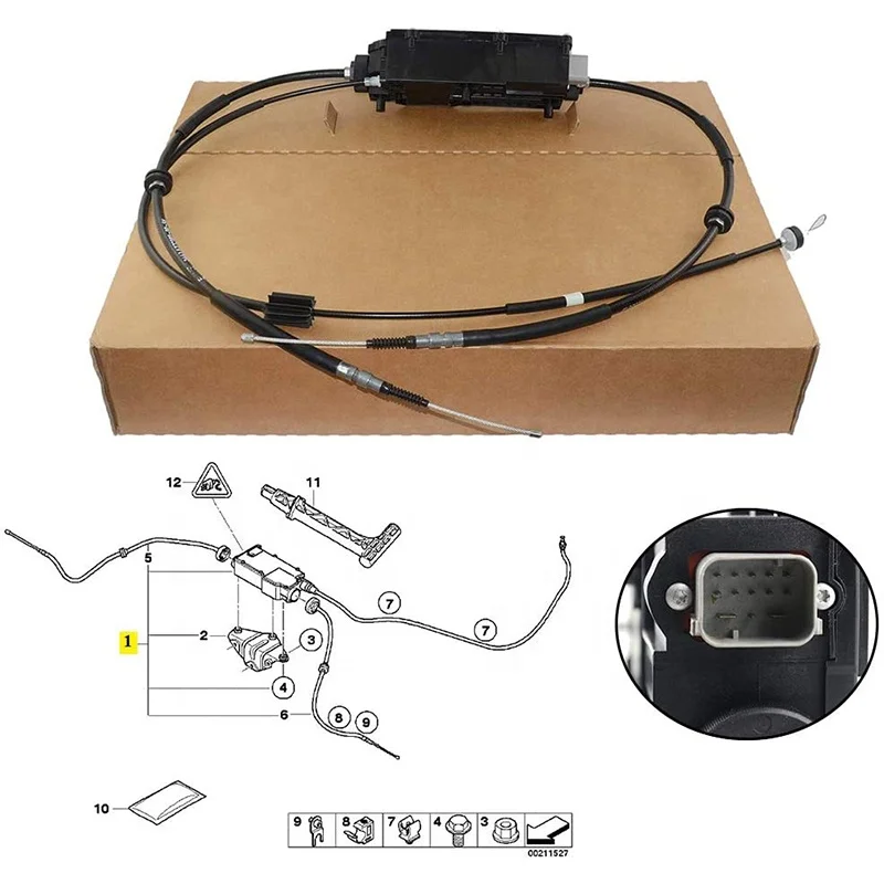 

Automotive Brake System For E70 / X5 E71 E72 / X6 2006-2014 Electronic Brake OEM 34436850289