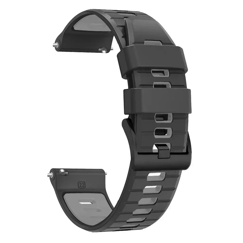 Silicone Smartwatch Band – Universal 20mm/22mm Strap