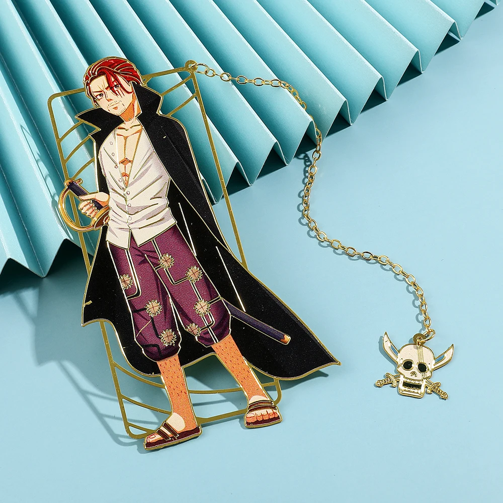 Одна штука Luffy Shanks Uta Book Mark аниме латунный металлический брикет подарок для влюбленных коллекция поклонников канцелярские принадлежности Школьные принадлежности (art.: 3920c55ffd786) - 3920c55ffd786