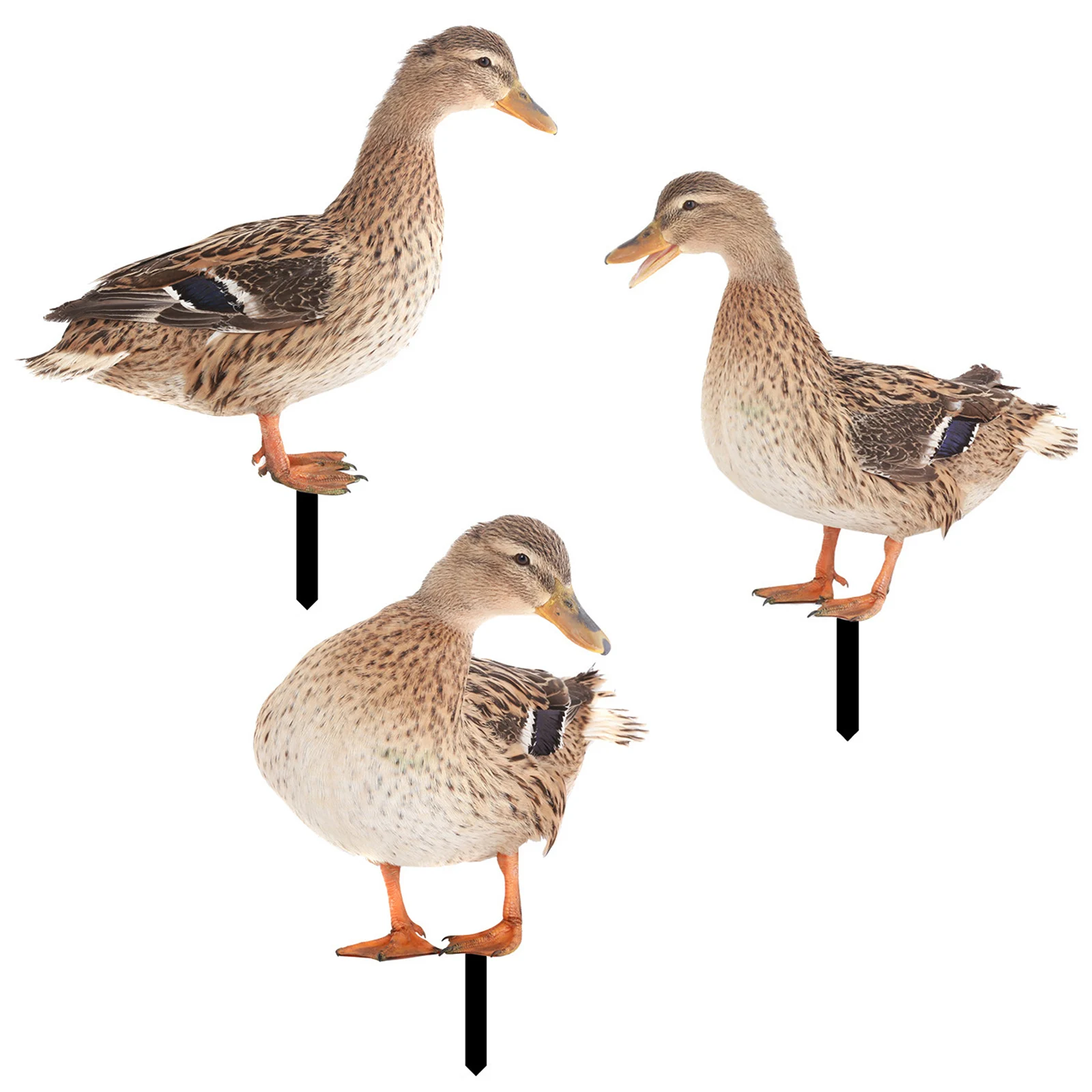 

1pc Acrylic Duck Garden Yard Animal Stakes Decoracion Outdoor Decor Garden Statue Decoration Artificial Animal
