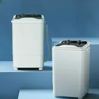 Nouvelle mini machine à laver semi-automatique de grande capacité. Pour la maison et le dortoir. Cylindre unique. 1